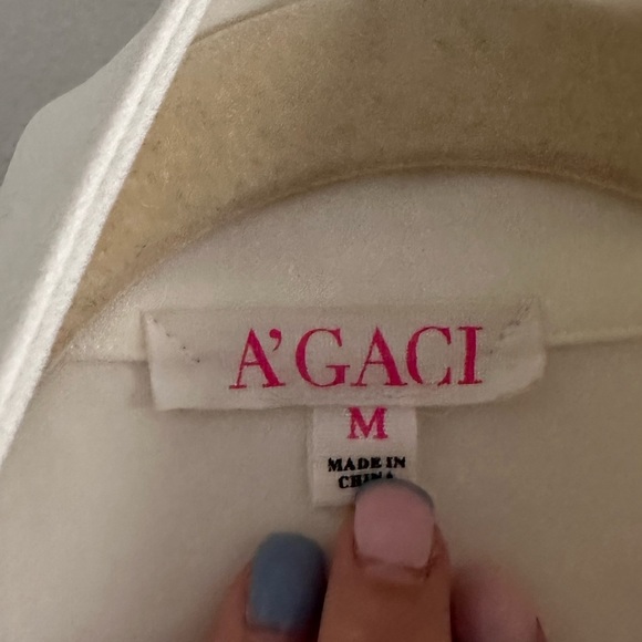 White Dress - Size Medium - Agaci - Picture 3 of 4